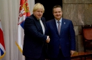 Minister Dacic meets with Boris Johnson