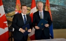 Minister Dacic meets with the Minister of Foreign Affairs of Canada