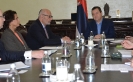 Minister Dacic meets with a delegation of the World Jewish Restitution Organization