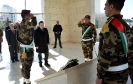 Minister Dacic laid a wreath on the grave of Yasser Arafat