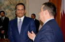 Minister Dacic meets with the Minister of Foreign Affairs of Qatar