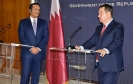 Minister Dacic meets with the Minister of Foreign Affairs of Qatar