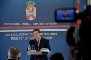 Press conference by Minister Dacic for February