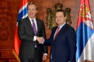 Minister Dacic meets with Børge Brende
