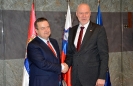 Minister Dacic meets with the President of the Parliament of Slovenia