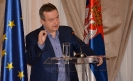 Minister Dacic at a dinner with representatives of the EU Council and the European Commission