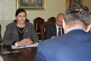State Secretary Ivica Toncev meets with Olga Ravasi