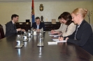 	 Minister Dacic meets with Ambassador of Luxembourg