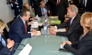 Minister Dacic meets with Johannes Hahn