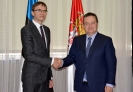 Minister Dacic meets with Sven Mikser