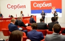 Minister Dacic at the opening stand of Serbia at the St. Petersburg Forum