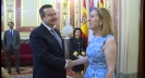 Minister Dacic meets with the President of the Parliament of Spain
