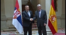 Minister Dacic meets with MFA of Spain