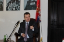 Minister Dacic at the ceremony