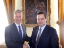 Meeting of Minister Dacic with Canadian General Andrew Leslie