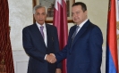 Meeting of Minister Dacic with State Minister for Foreign Affairs of the State of Qatar [04/08/2017]