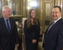 Minister Dacic with representatives of the American Jewish Committee