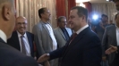 Minister Dacic with students from the former Yugoslavia