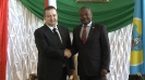 Dacic with the President of Burundi, Pierre Nkurunziza
