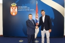 Minister Dacic presents a diplomatic passport to Filip Filipovic [25/06/2018]