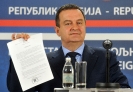 Press conference by Minister Dacic