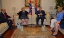 Minister Dacic welcomes Prime Minister of the Kingdom of Norway