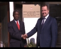 Ivica Dacic with Honorary Consul of Serbia in Mozambique