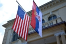 The ceremony in the residence of the U.S. Ambassador on the occasion of the 100th anniversary of the flying of the Serbian flag above the White House [28/07/2018]