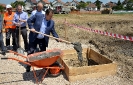 Minister Dacic at the foundation stone laying ceremony for the construction of apartments for refugees in Veternik [07/08/2018]
