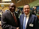 Ivica Dacic with the  President of South Africa