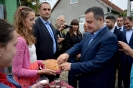 Minister Dacic attended the ceremony of delivery and prior to installation of building materials to users of the Regional Housing Program in Srbobran [23/05/207]