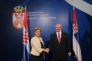 Foreign Minister Mrkic meets Foreign Minister Pusic