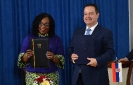 Meeting of Minister Dacic with the MFA of Ghana [20.08.2018]