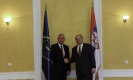 MFA Mrkic Receives Coe Secretary General Thorbjørn Jagland