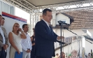 Minister Dacic at the ceremony of handing over apartments to refugees in Temerin [21.08.2019.]