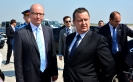 Minister Dacic welcomed the Prime Minister of the Czech Republic