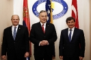 Minister Ivan Mrkic at trilateral meeting in Sarajevo