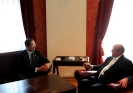 Minister Mrkic meets Japanese Ambassador T. Cunozaki