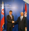 Minister Mrkic meets Minister of Foreign Affairs of Slovak Republic Miroslav Lajcak