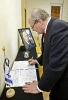 Minister Mrkic signed the condolences for Ariel Sharon