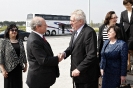 President of the Czech Republic Miloš Zeman arrives in Serbia on an official visit 
