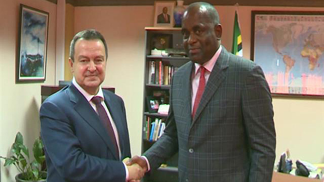Ivica Dacic with Roosevelt Skerrit