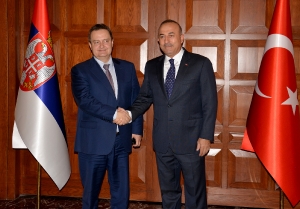 Minister Dacic meets with the MFA of Turkey