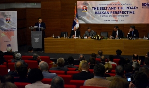 Minister Dacic at the conference The Belt and the Road - Balkan perspective