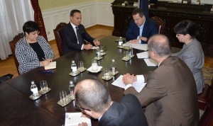 Minister Dacic meets with the Ambassador of Turkey
