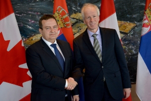 Minister Dacic meets with the Minister of Foreign Affairs of Canada