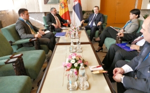 Minister Dacic meets with Foreign Minister of Moldova