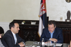 Minister Dacic meets with Tanju Bilgiç