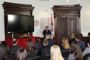 Dacic held an introductory lecture to a new generation of students of the Diplomatic Academy