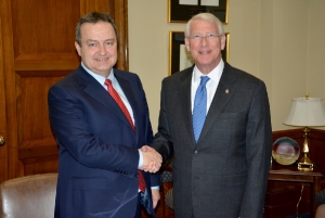 Minister Dacic meets with Senator Roger Wicker